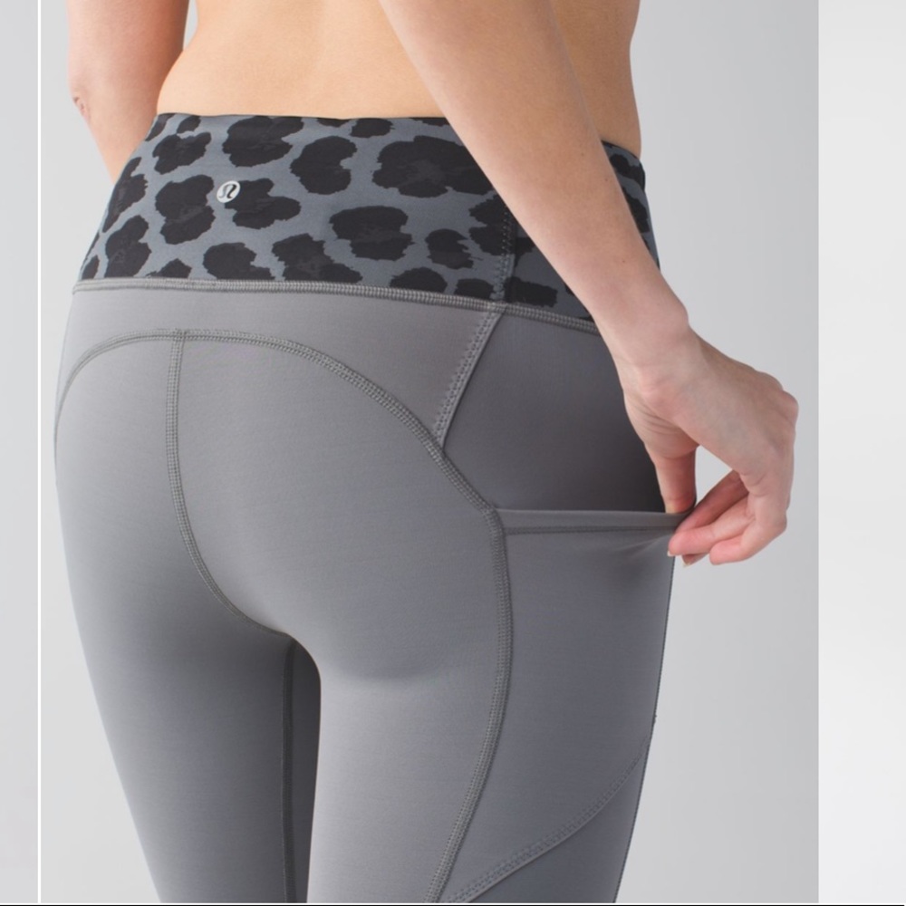 EUC Lululemon rare Cheetah Crops animal print ❤️🐆